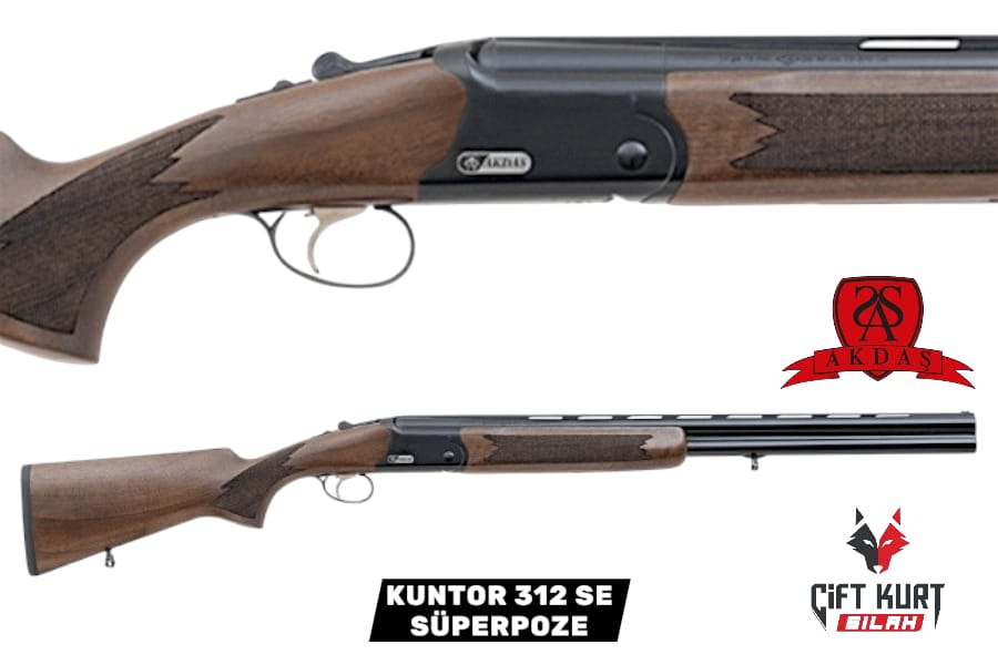 AKDAŞ KUNTOR 312 SE SÜPERPOZE YİVSİZ AV TÜFEĞİ